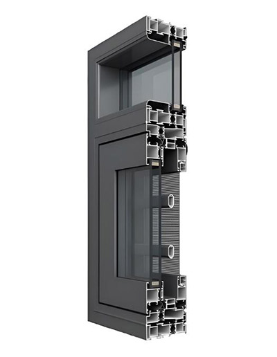 Aluminum doors and windows